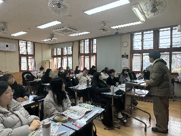 3학년 대상 고교학점제 강연